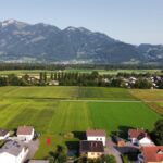 Baugrund in Rankweil - Kolbengasse - Freifläche Landwirtschaft westlich - Amann Immobilien